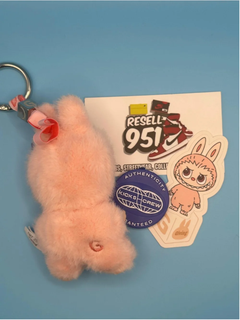 Pop Mart The Monsters Labubu Pin For Love Series Giving Vinyl Plush Pendant